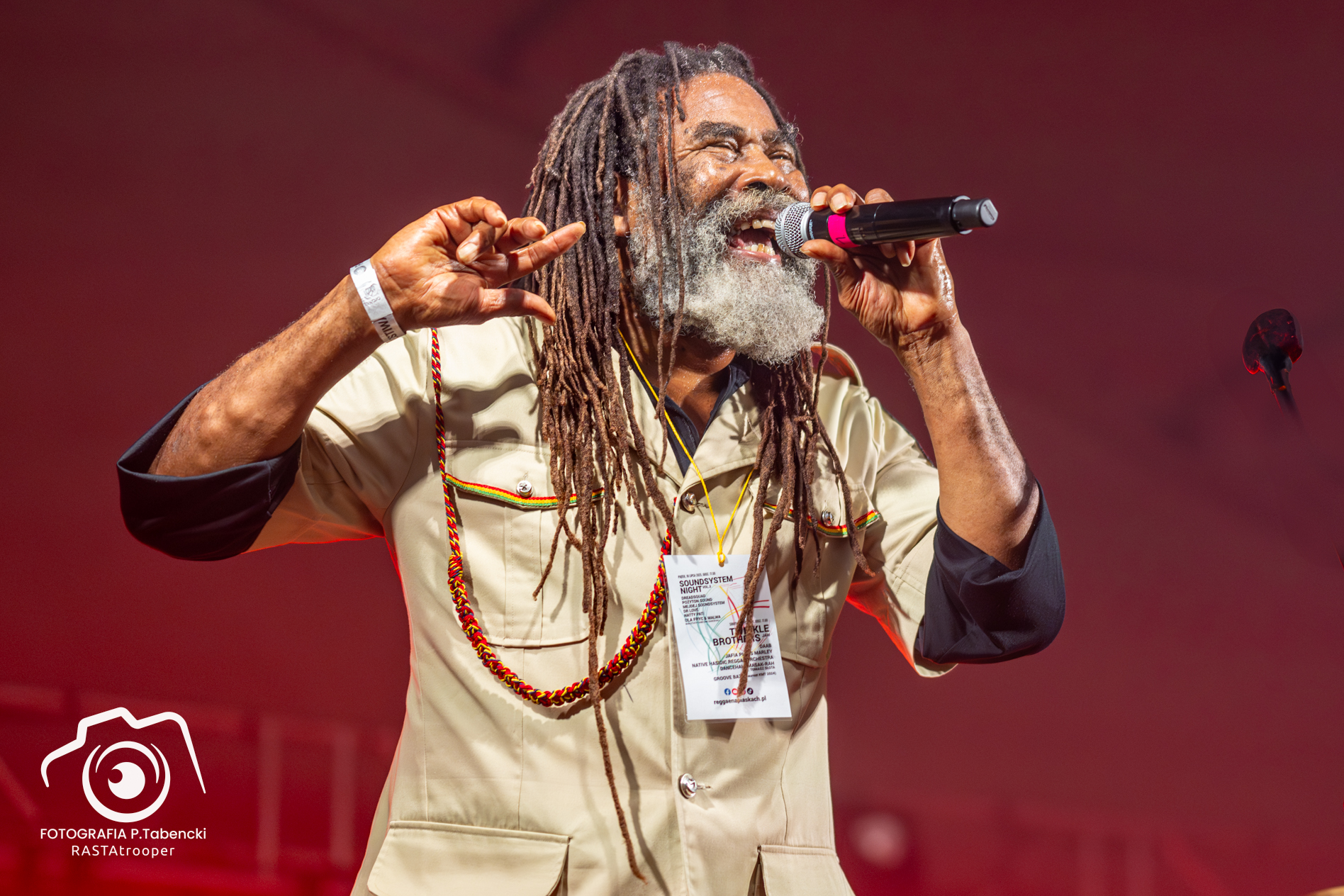 Norman at the Reggae Na Piaskach Festival