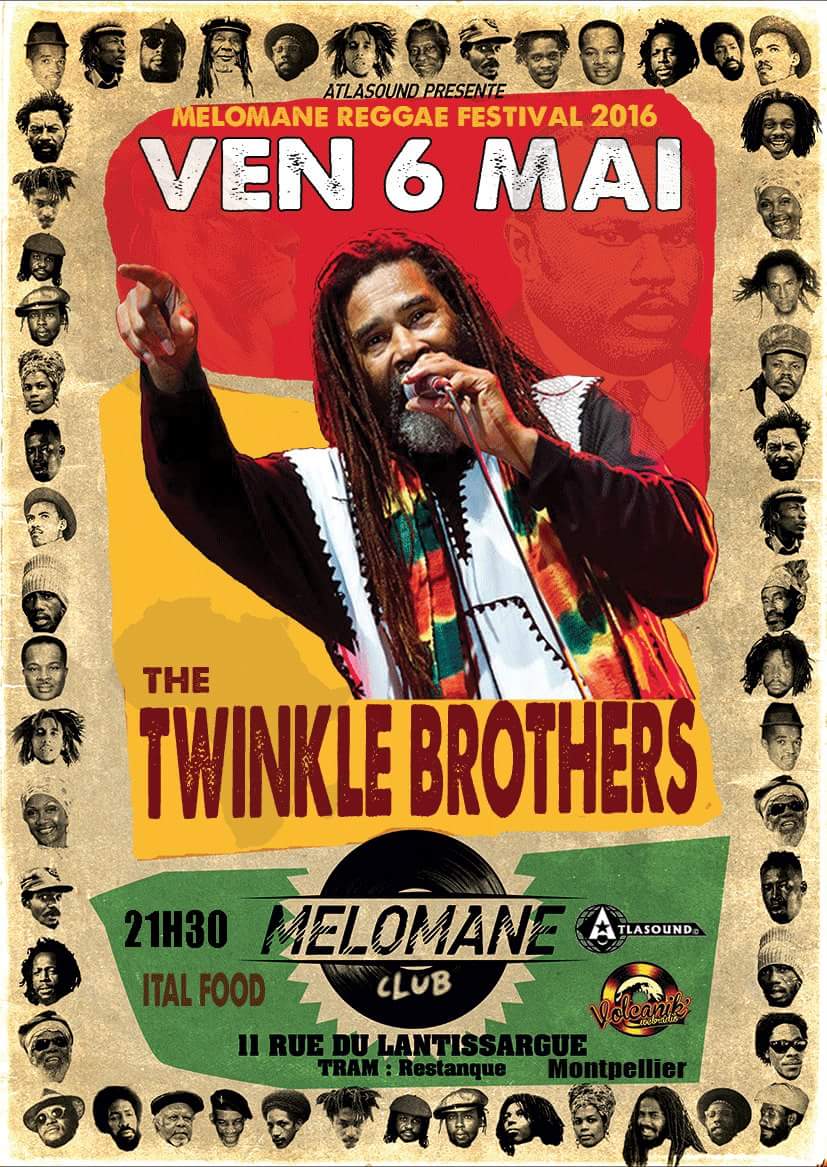 Melomane Reggae Festival 2016 — The Twinkle Brothers Live