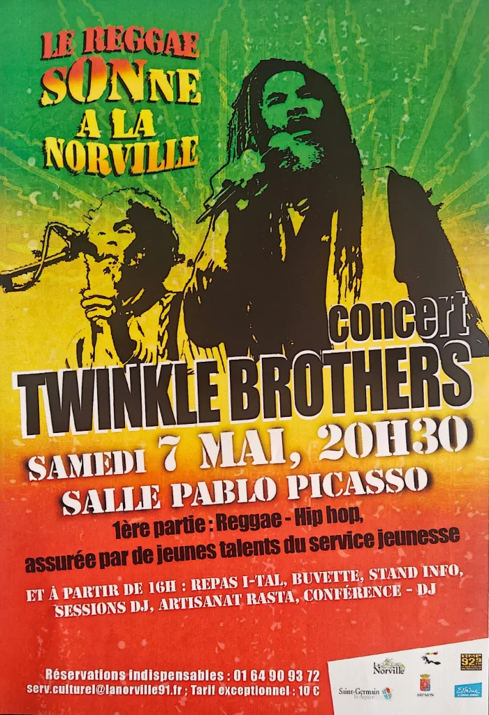 Le Reggae Sonne à la Norville - Twinkle Brothers Concert
