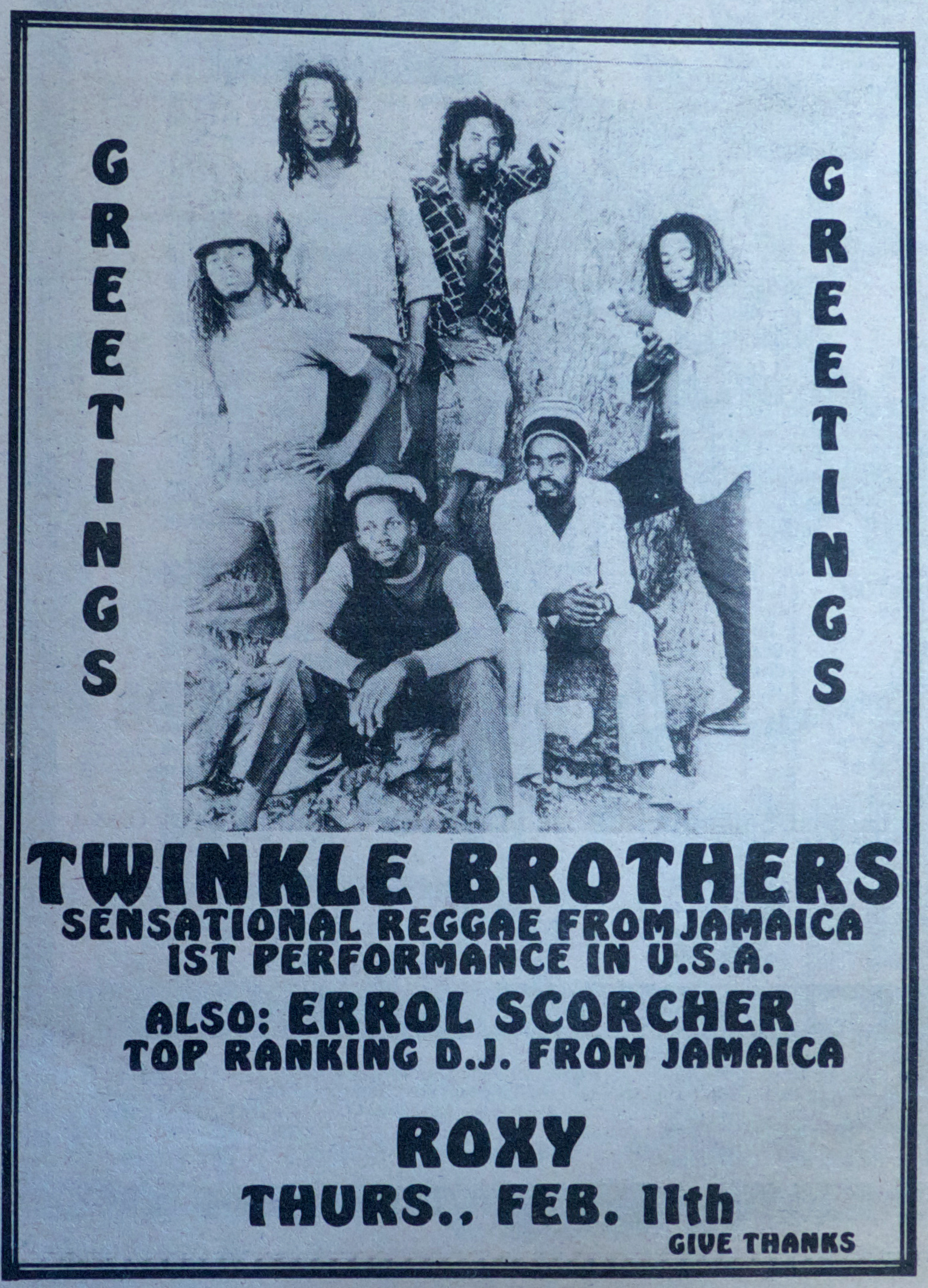 Twinkle Brothers - Sensational Reggae from Jamaica 1st Performance in U.S.A.