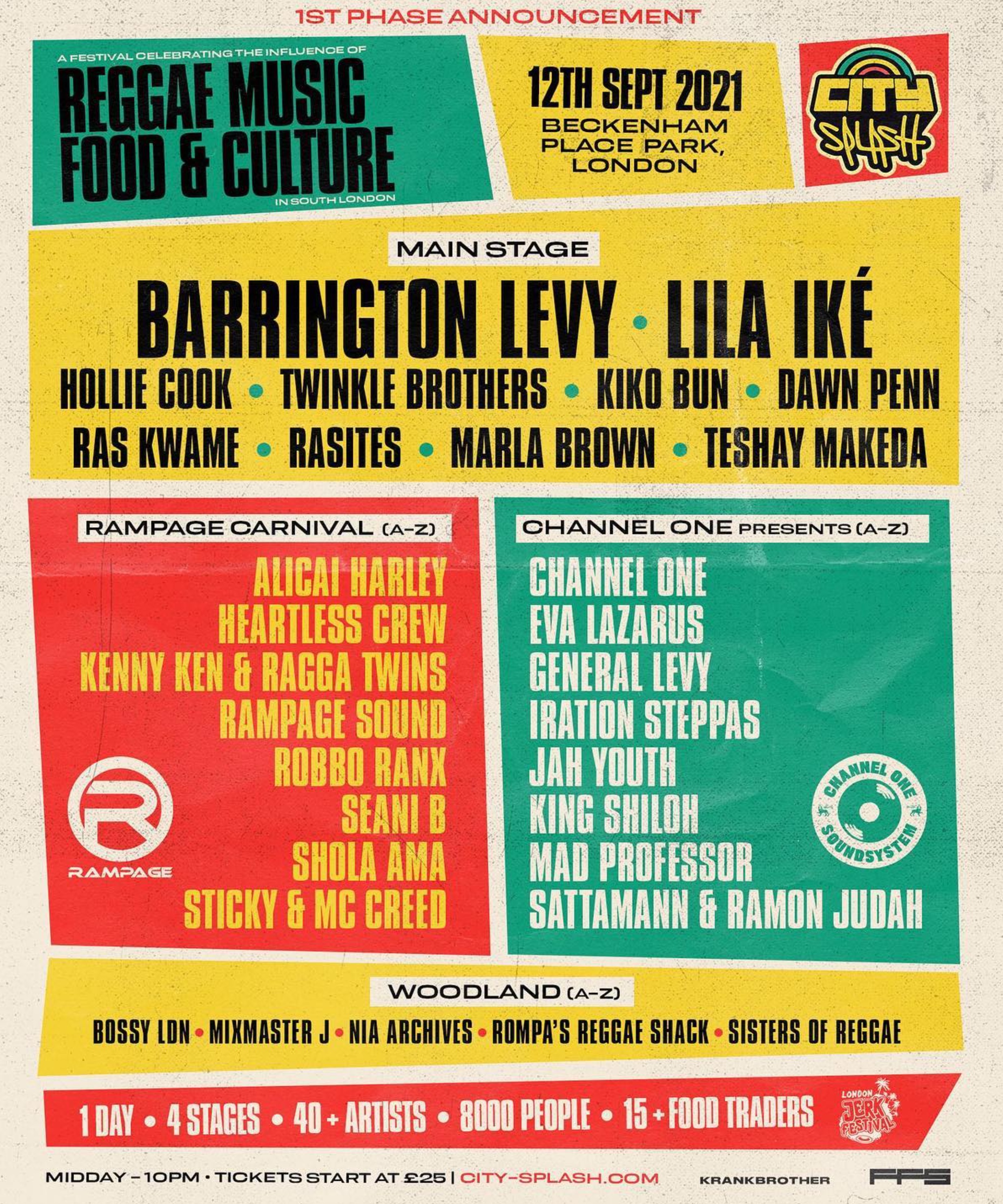 City Splash — Reggae Music Food & Culture Festival